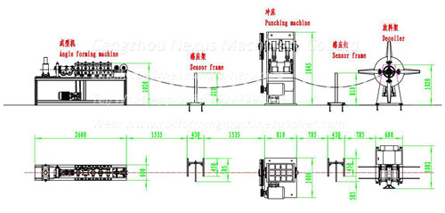 Storage racks roll forming machine-2